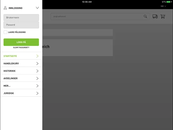 Tangkapan layar Heidenreich iPad 