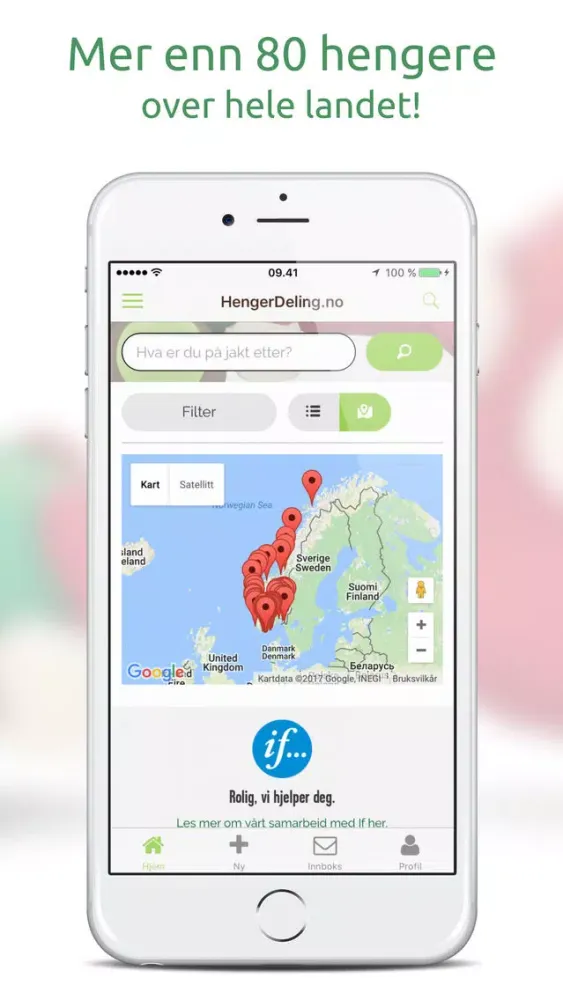 HengerDeling.no - Hengere i hele Norge 스크린샷