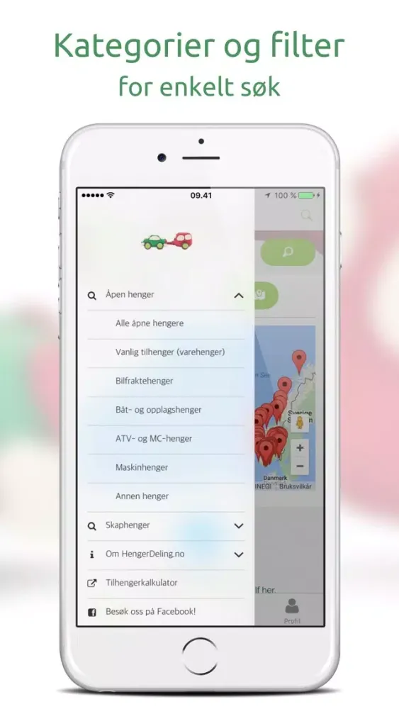 HengerDeling.no - Hengere i hele Norge 스크린샷