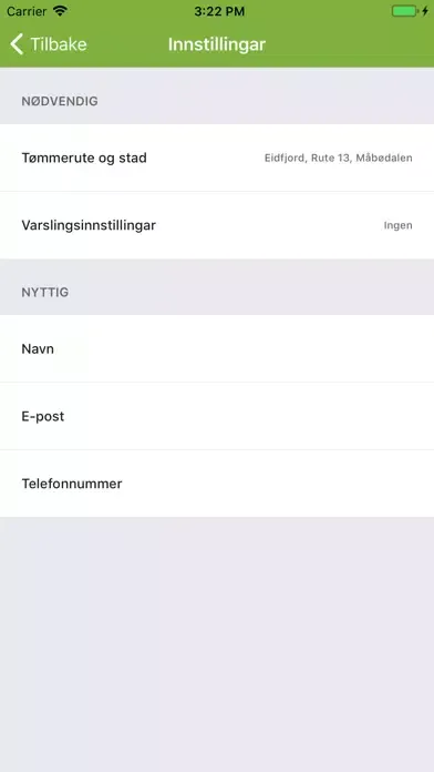 IHM Tømmekalender Screenshots