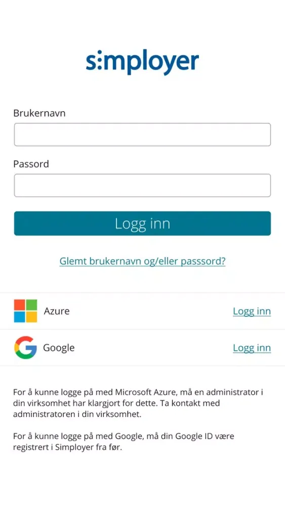 Avvik Screenshots