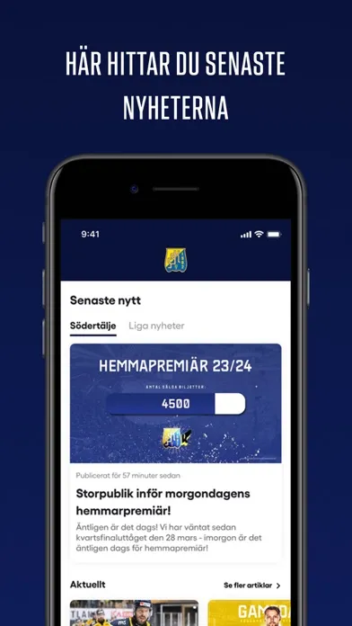 Södertälje SK 스크린샷