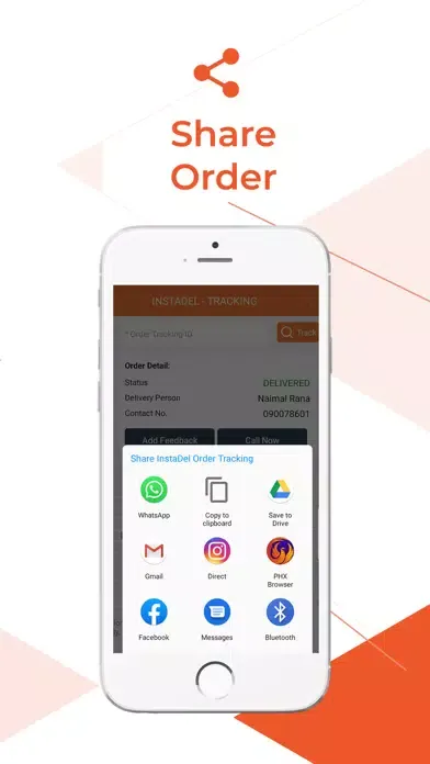 Скриншоты instaDel - Customer