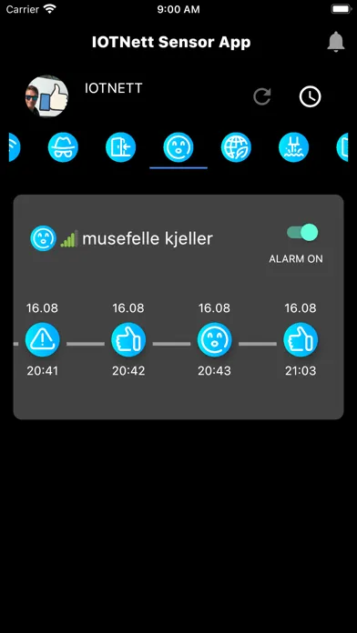 IOTNett Sensor App স্ক্রিনশট