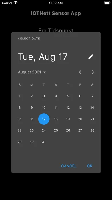 IOTNett Sensor App স্ক্রিনশট