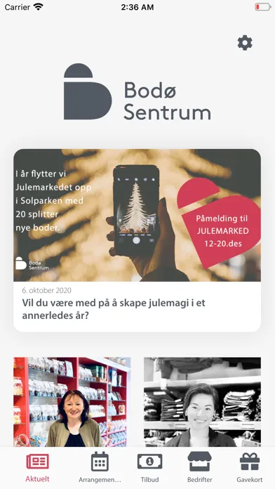 Captures d'écran de Bodø Sentrum