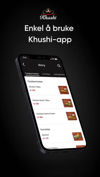 Captures d'écran de Khushi Indian Cuisine