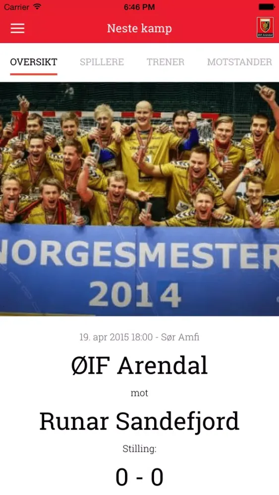 ØIF Arendal Screenshots