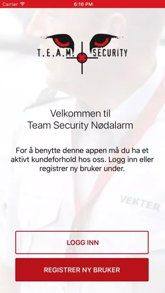 Team Security Nødalarm应用截图
