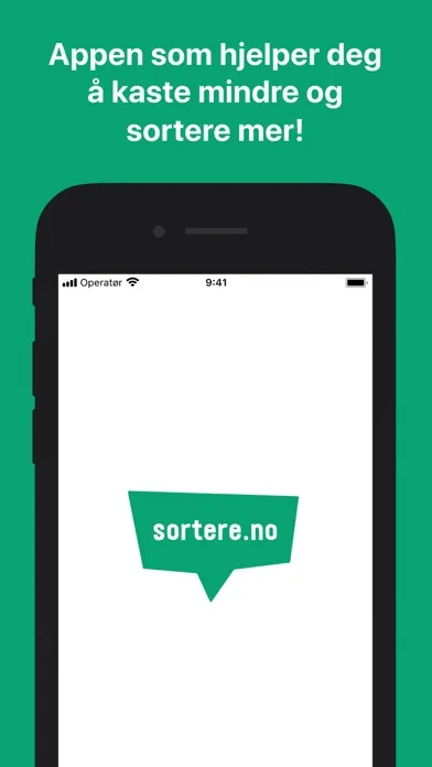 Captures d'écran de Sortere – hva skal hvor?