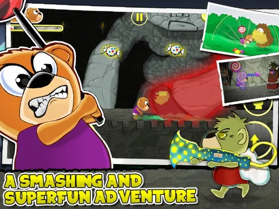 Zrzuty ekranu Candy Bear - Super Adventure iPad 