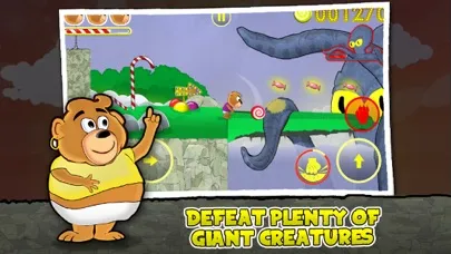 Zrzuty ekranu Candy Bear - Super Adventure