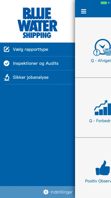 Captures d'écran de BWS Reporting Tool