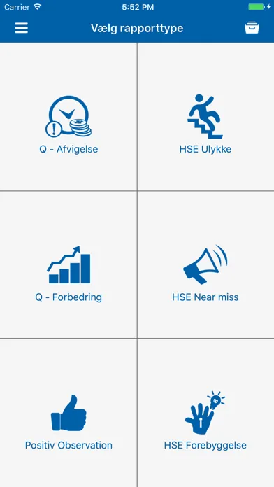 Captures d'écran de BWS Reporting Tool