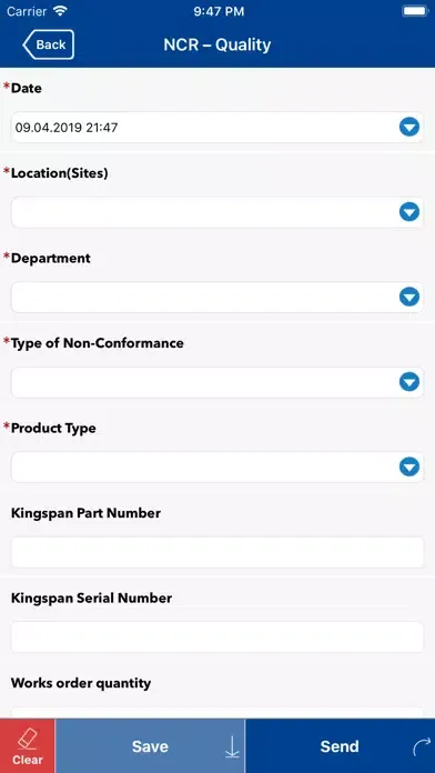 Ảnh chụp màn hình của Kingspan HSEQ
