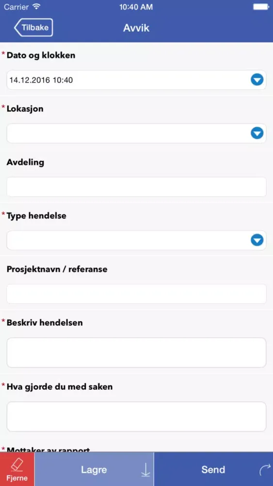 Screenshot di MP HSEQ