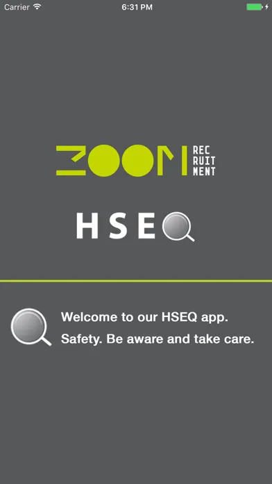 Zoom HSEQ Screenshots