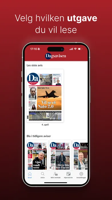 Dagsavisen e-avis应用截图