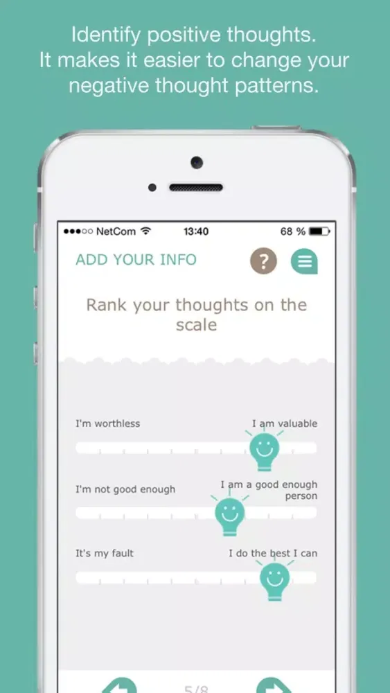 Mindfit. Screenshots