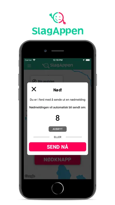 Tangkapan skrin SlagAppen