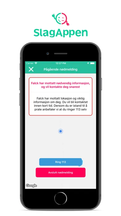 Tangkapan skrin SlagAppen