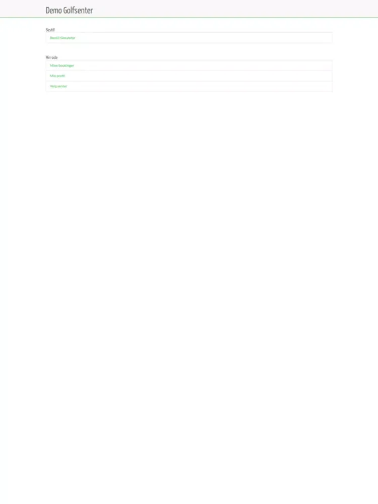 Zrzuty ekranu NetBooking iPad 