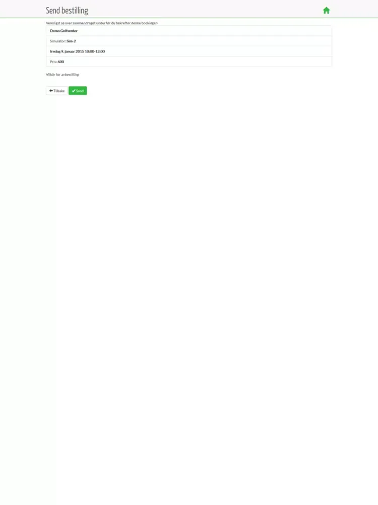 Zrzuty ekranu NetBooking iPad 