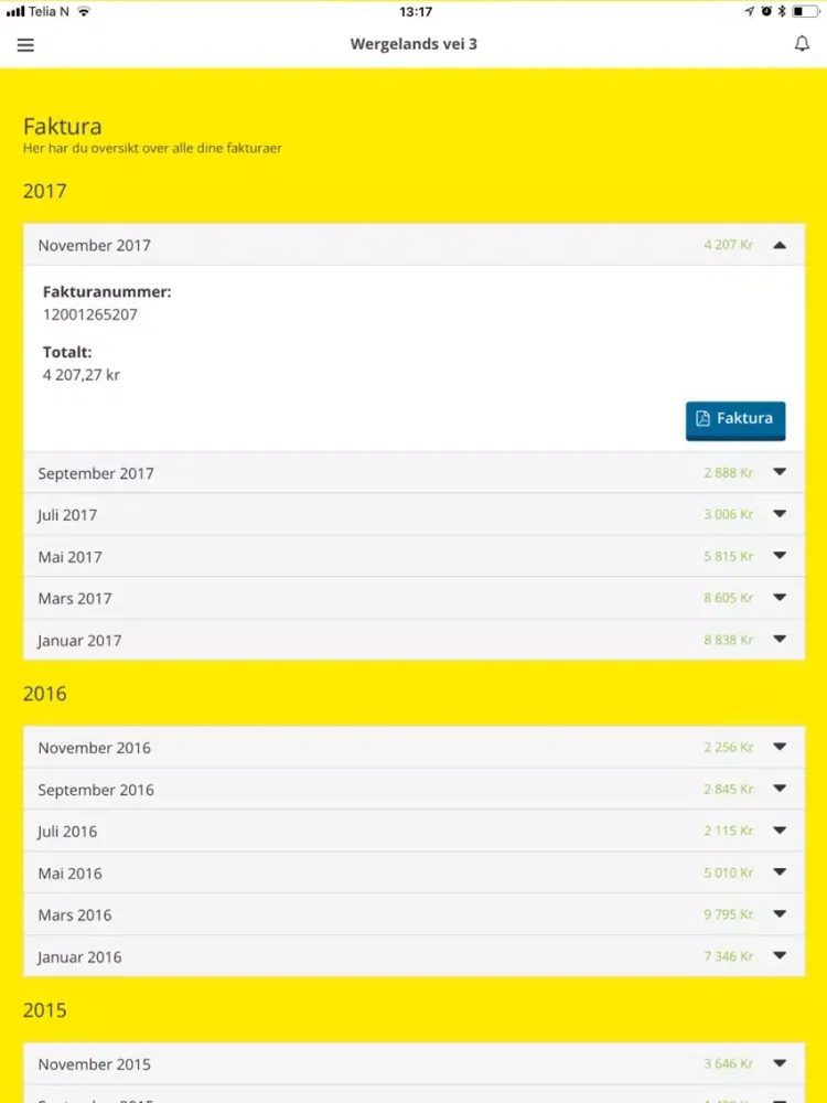 Min Energi iPad 應用截圖