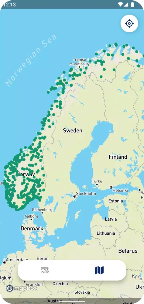 Tømmestasjoner i Norge Ekran Görüntüleri