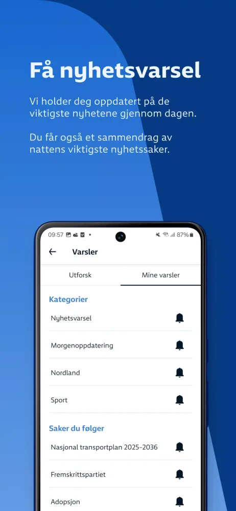 NRK應用截圖