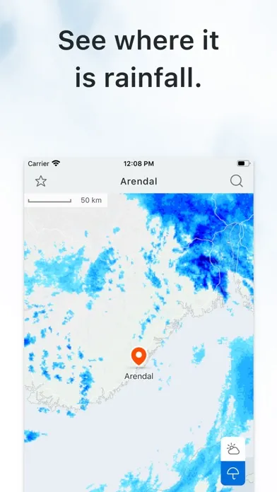 Capturas de pantalla de Yr.no