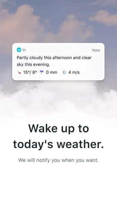 Capturas de pantalla de Yr.no