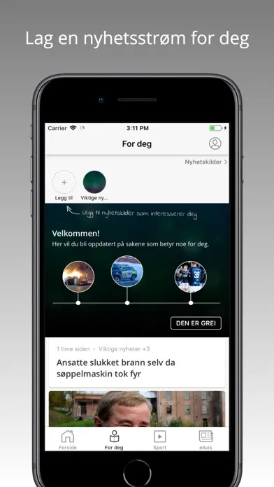 Tangkapan layar Gudbrandsdølen Dagningen nytt