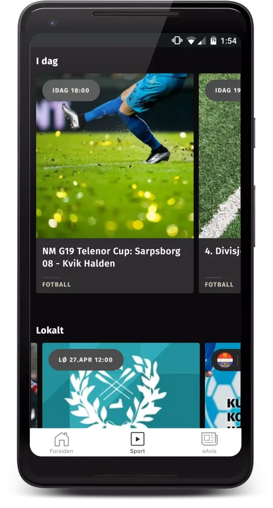 Screenshot di Tidens Krav