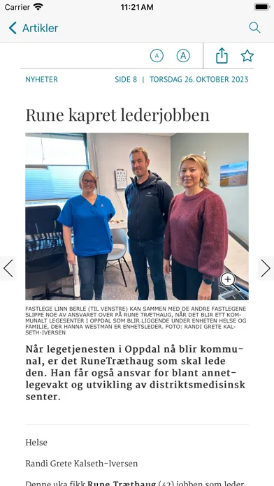 Zrzuty ekranu OPP eAvis