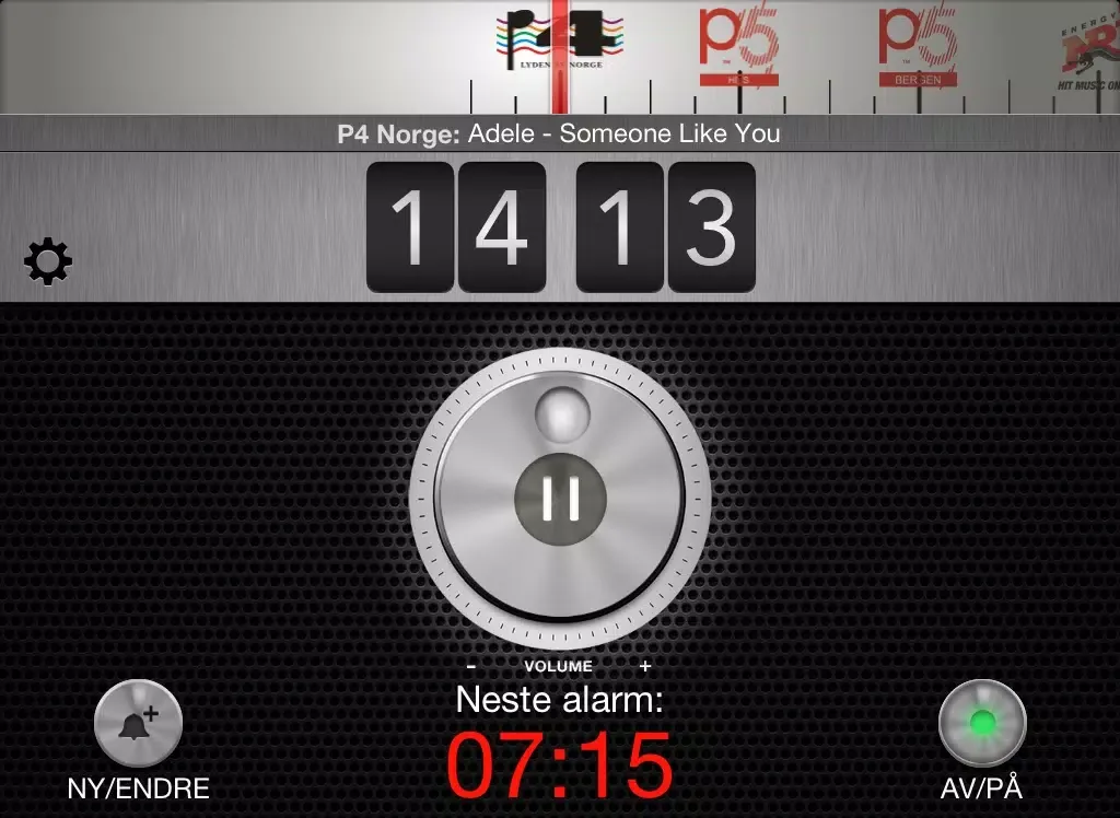 Capturas de tela do P4 Klokkeradio iPad 