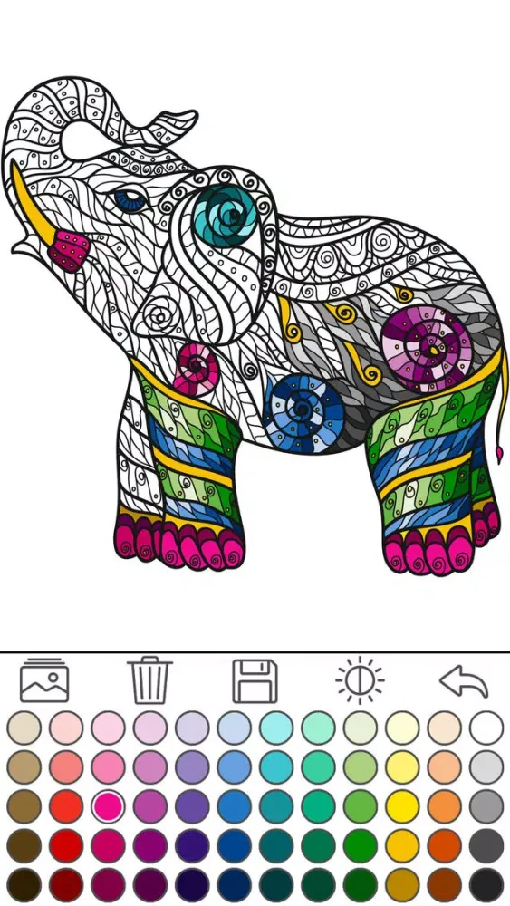 ภาพหน้าจอของ Mindfulness coloring - Anti-stress art therapy for adults (Book 1)