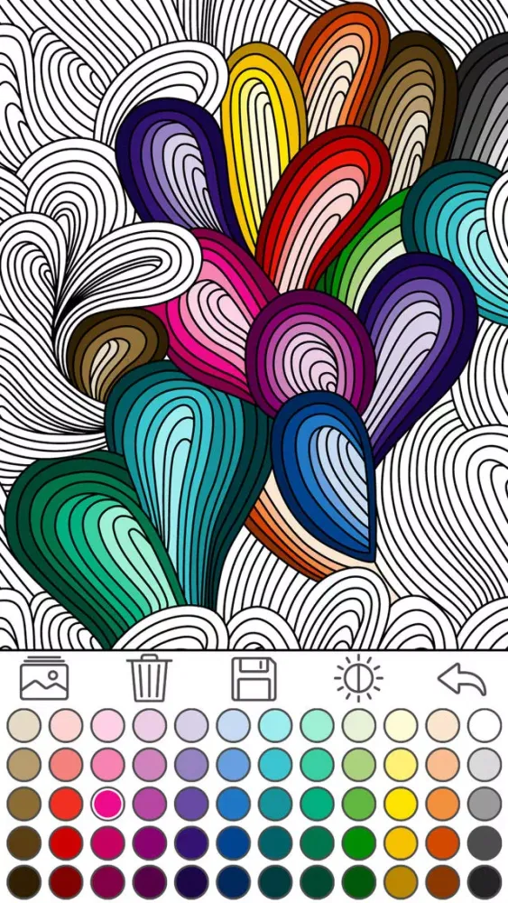 ภาพหน้าจอของ Mindfulness coloring - Anti-stress art therapy for adults (Book 1)