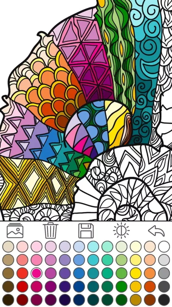 Mindfulness coloring - Anti-stress art therapy for adults (Book 5) Screenshots