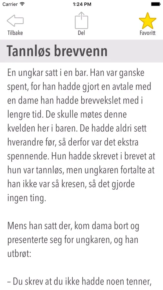 Capturas de tela do Norske vitser