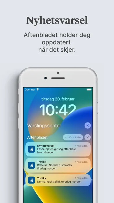 Captures d'écran de Stavanger Aftenblad