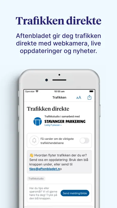 Captures d'écran de Stavanger Aftenblad