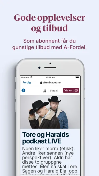 Captures d'écran de Stavanger Aftenblad