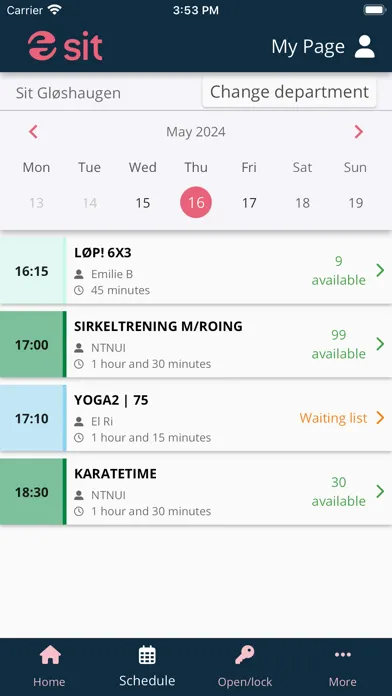 Sit Trening 스크린샷