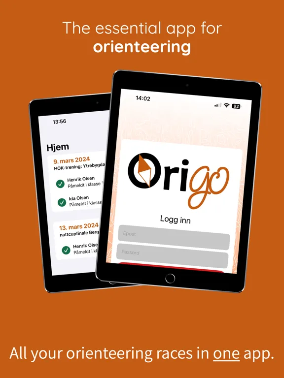 OriGo - Orienteering iPad  سکرین شاٹس