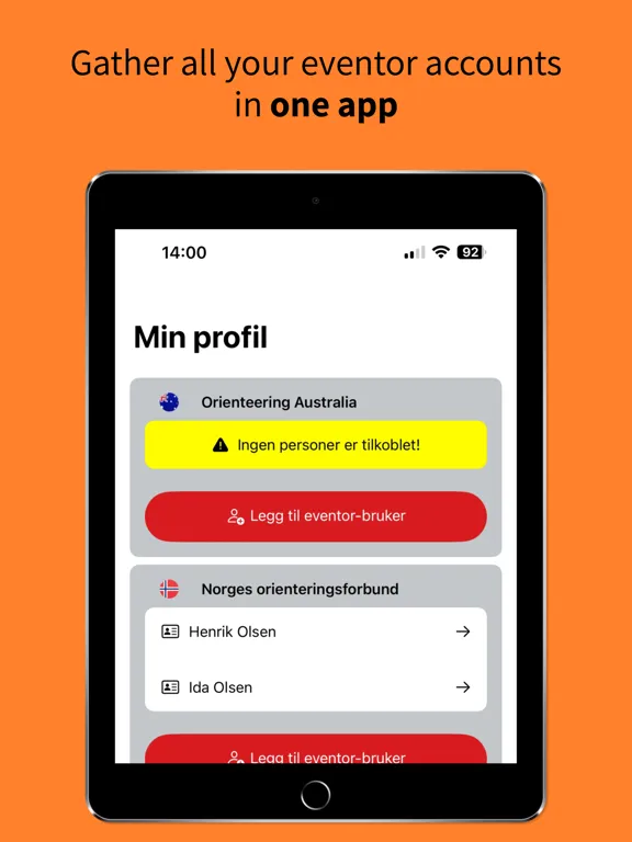 OriGo - Orienteering iPad  سکرین شاٹس