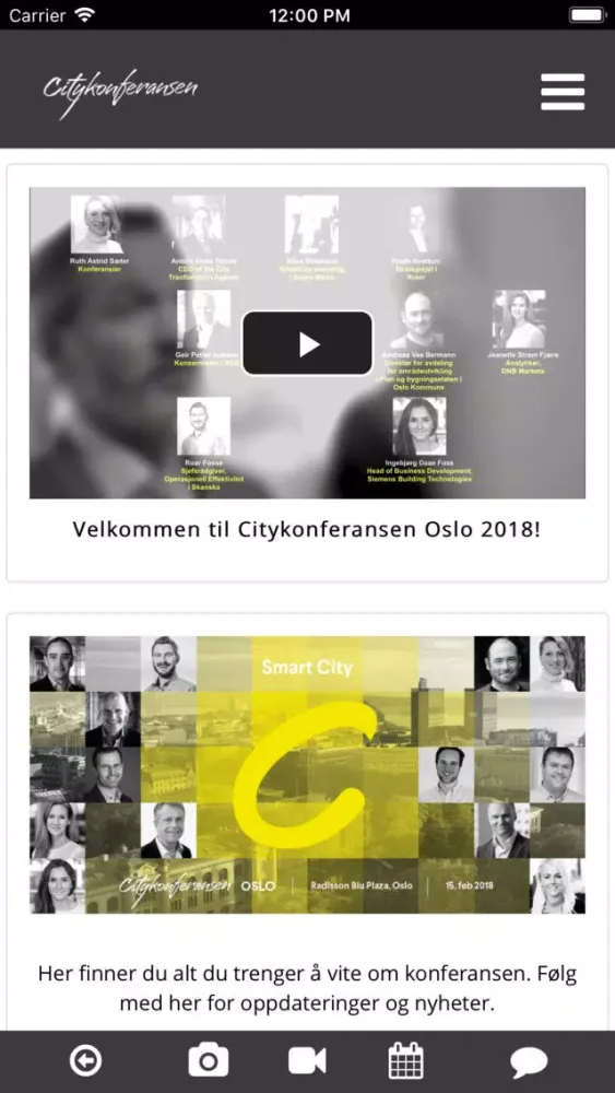 Citykonferansen Oslo 2018 سکرین شاٹس