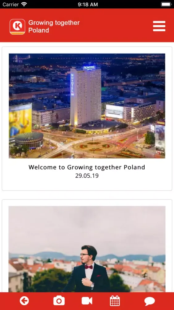 Tangkapan skrin Growing together Poland