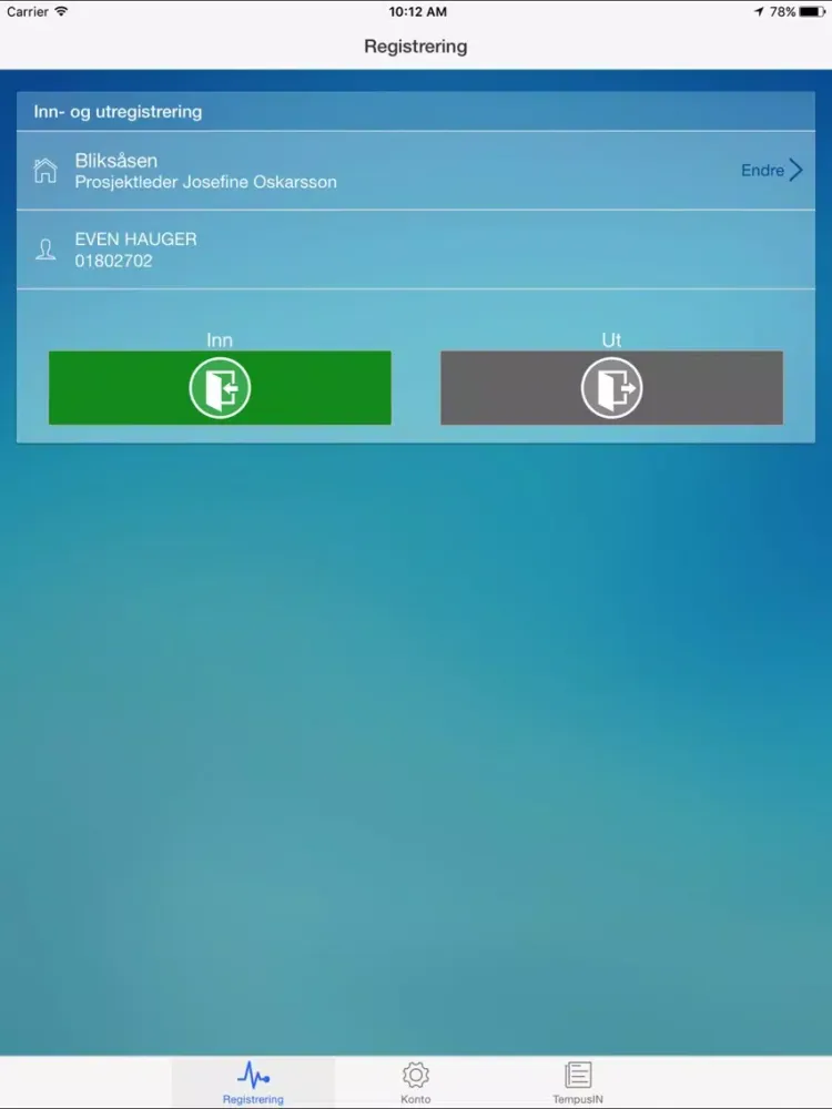 TempusBPL app iPad  स्क्रीनशॉट