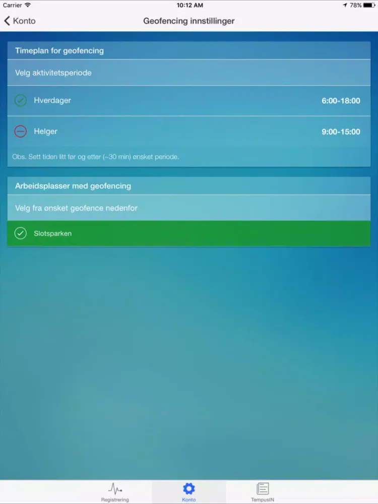 TempusBPL app iPad  स्क्रीनशॉट